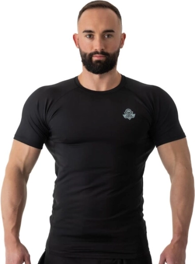 Pánský kompresní rashguard DBX BUSHIDO RS Black