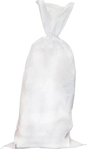 Tkaný PP pytel bílý 90 × 56 cm