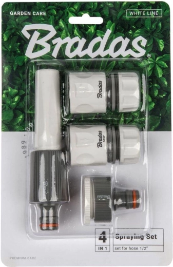 Startovací hadicový set 4 v 1 WHITE LINE s tryskou a rychlospojkami