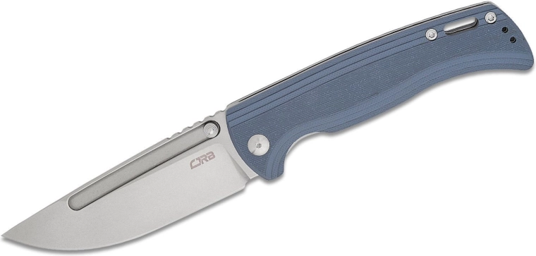 Skládací nůž CJRB Resource 10,6 cm, stonewash, šedá G10