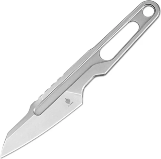 Kizer Cobbler celokovový nůž 7,4 cm se stonewash povrchem a pouzdrem Kydex
