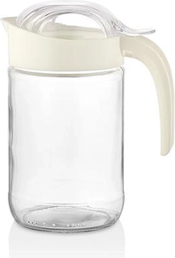 Skleněný džbán s víčkem Qlux Fiore 660 ml