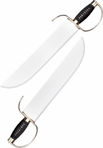 Motýlí meče v páru COLD STEEL Butterfly Swords s koženým pouzdrem