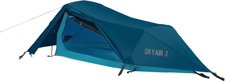 Lehký jednoplášťový stan NILS Camp Skyair 1 – modrý