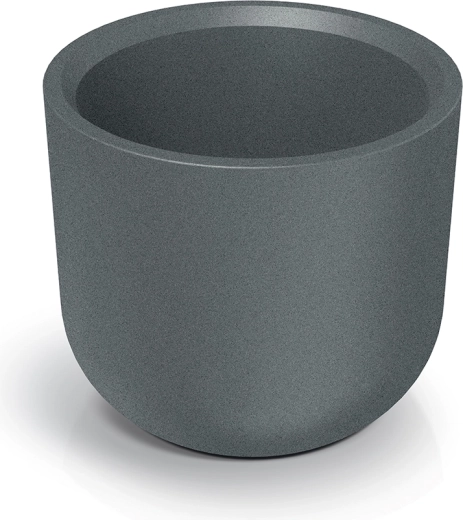 Květináč Molta Round High 60 cm granitově šedý