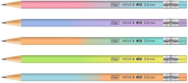 Mechanická grafitová tužka Concorde Move 2 mm, asortované barvy