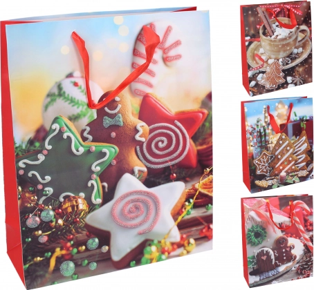 Vánoční dárková taška velká