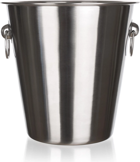 Nádoba na chlazení vína z nerezu AZORA 21,5 × 21 cm