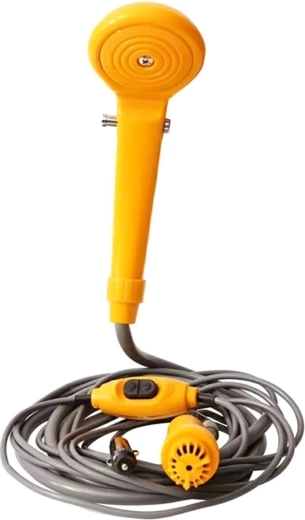 Přenosná turistická sprcha 12V s ponorným čerpadlem