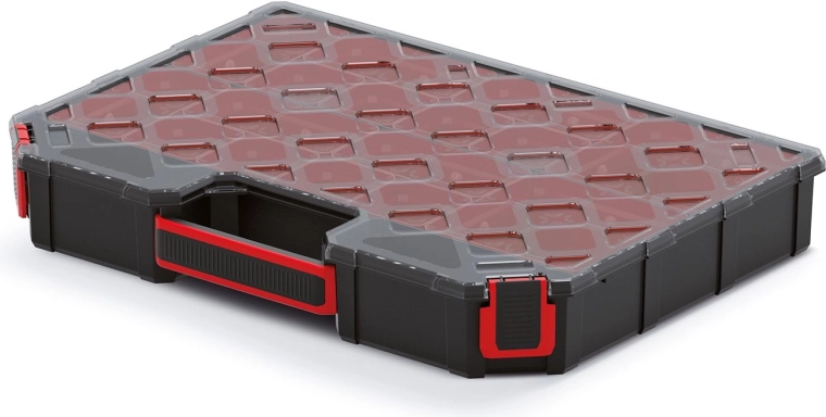 Organizér Tager Carbo Plus s polykarbonátovým víkem 390 × 284 × 60 mm