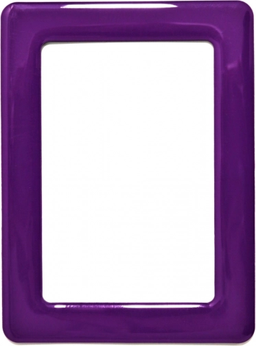 Magnetický samolepicí rámeček 13,0 × 8,1 cm – fialový