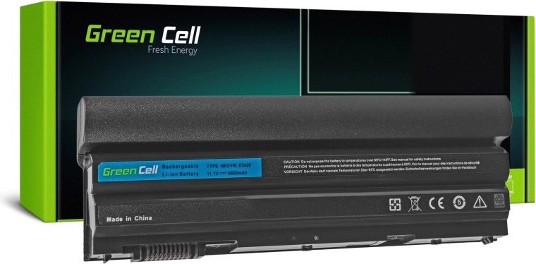 Green Cell baterie pro Dell E5520 11,1 V 6600 mAh