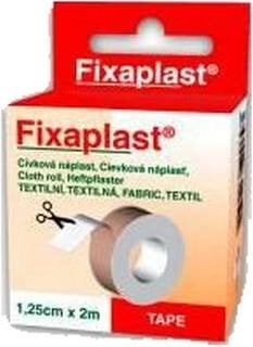 Fixaplast textilní náplast v cívce 1,25 cm x 2 m