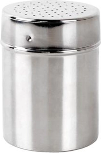 Nerezová cukřenka s jemným sítkem 7 cm