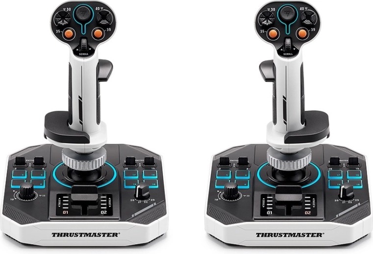 joystick sol-r 2 hosas space sim duo pro pc