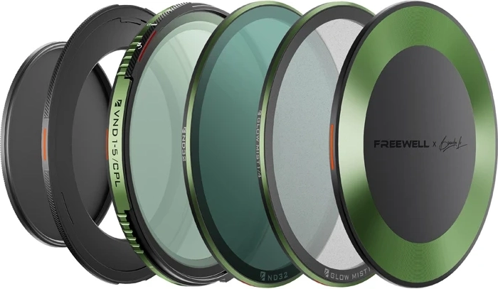 Sada variabilních filtrů ND/CPL Freewell Brandon Li 67 mm