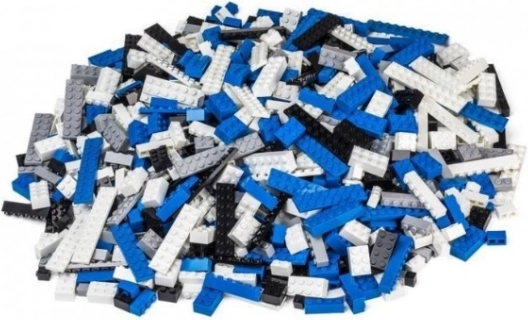 L-W Toys policejní stavebnice 1000 ks