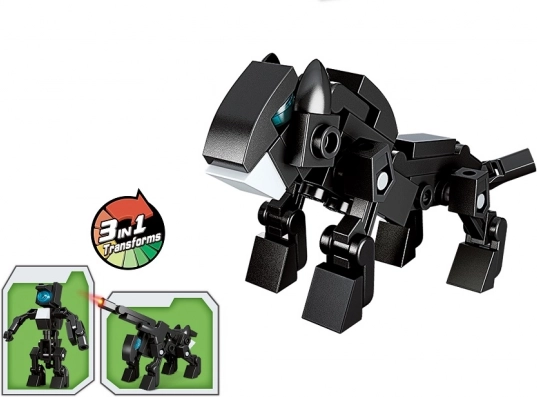 Qman multivariantní bojový tým 3v1 Leopard