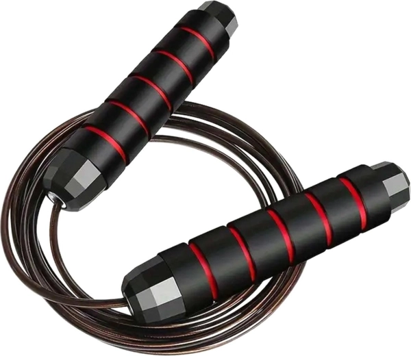 Profesionální švihadlo s ložisky a ocelovým lankem, nastavitelné