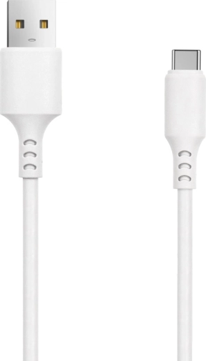 Setty USB–USB‑C kabel 1 m 3 A bílý