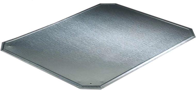 Plech pod kamna 50 × 65 cm pozinkovaný