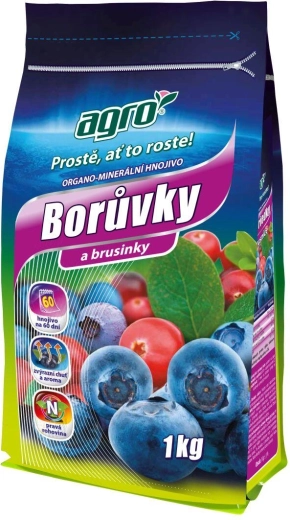 Organominerální hnojivo pro borůvky a brusinky 1 kg