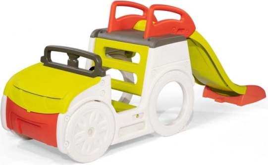 Smoby auto dobrodružství se skluzavkou a pískovištěm
