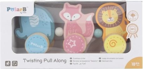 Dřevěná tahací zvířátka POLARB by VIGA
