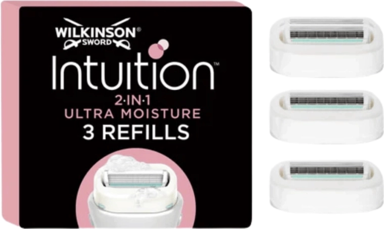 Wilkinson Intuition náhradní holicí hlavice 2v1 Ultra Moisture, 3 ks