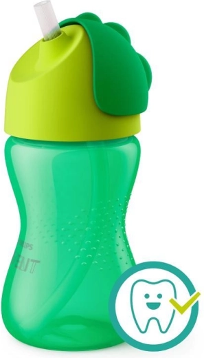 Philips Avent hrneček s ohebným brčkem 300 ml pro chlapce