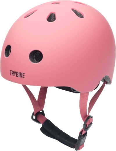Trybike dětská helma na kolo a brusle růžová xs