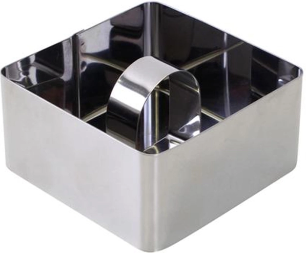 Nerezová čtvercová forma na potraviny Toro 8 cm