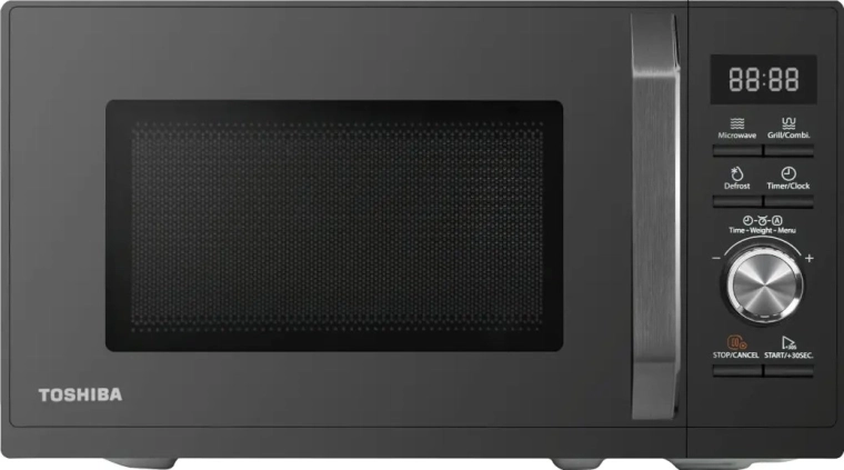 Toshiba mikrovlnná trouba s grilem 25 l 900 W černá