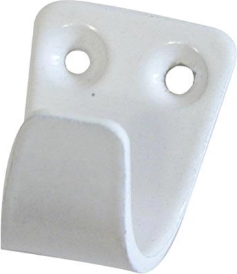 Malý nástěnný věšák 23 × 28 mm, nikl, 20 ks