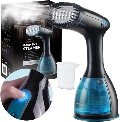 Ruční parní steamer na oblečení 1500 W BERDSEN