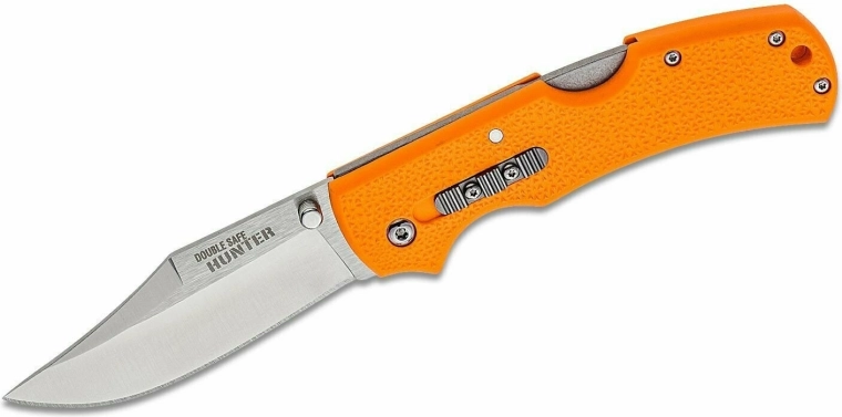 Cold Steel Double safe hunter orange zavírací lovecký kapesní nůž 8,9 cm