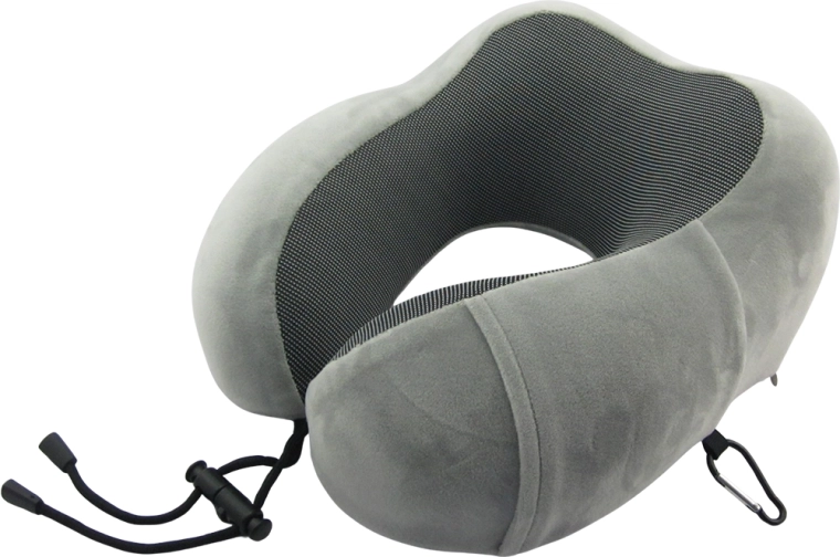 Ergonomický záhlavník z paměťové pěny světle šedý - 1 kus