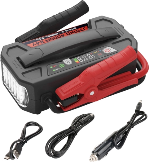 Startovací zdroj Lokithor J701HD 24 V 4000 A (207,2 Wh)