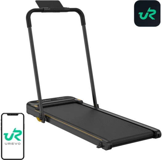 UREVO Strol 2E Smart elektrický běžecký pás 2 v 1 černý