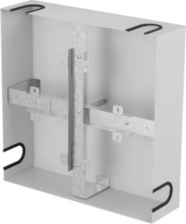 Lanberg stelaž pro rezervu kabelu 400 × 400 mm šedý - 1 kus