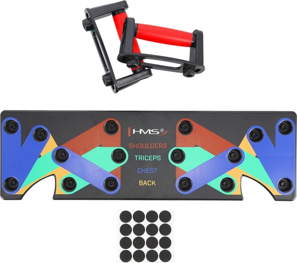 Multifunkční klikovací deska HMS PU10, červená