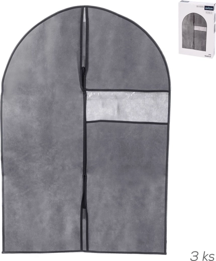 UROVNEJTO obal na oblečení z netkané textilie 60 × 90 cm (3 ks)