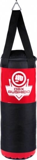 Dětský boxovací pytel DBX Bushido 60 cm, 7 kg – červený
