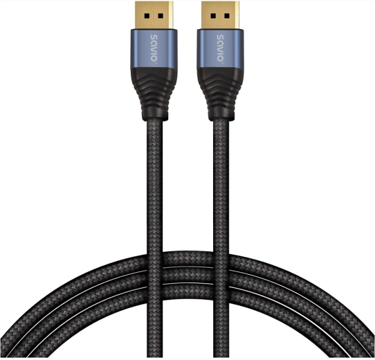 Savio kabel DisplayPort 2.1 8K, 3 m