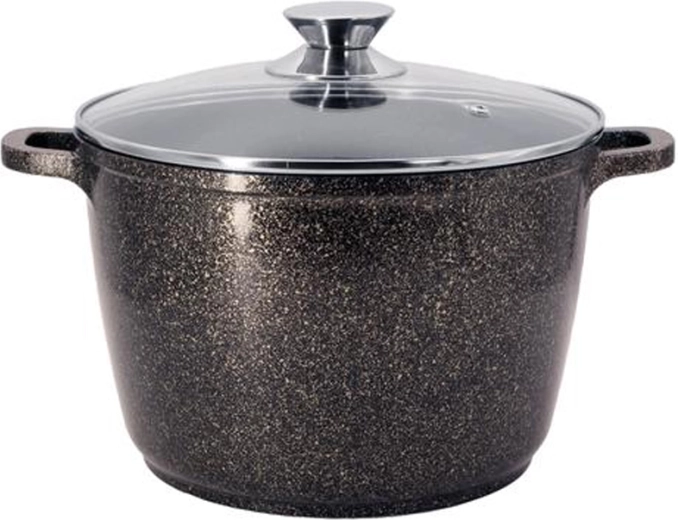 Hrnec s poklicí Kitchisimo 24 cm hliník s keramickým povrchem