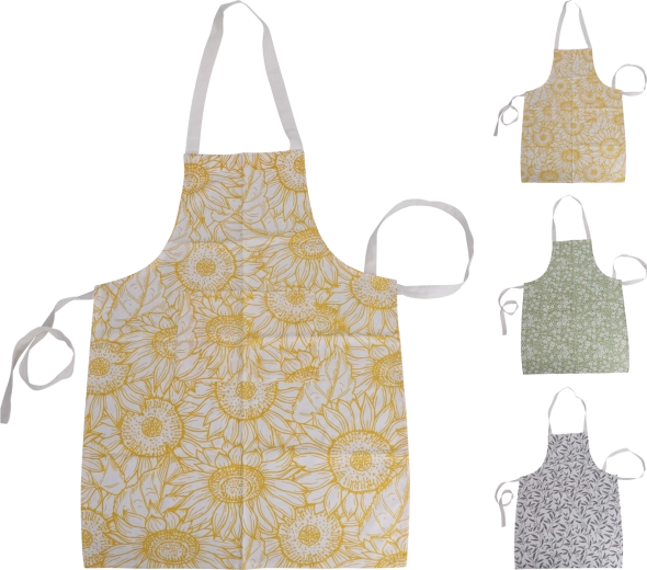 Bavlněná kuchyňská zástěra 60 × 84 cm