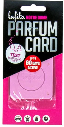 Osvěžovač vzduchu do auta LAFITA Notre Dame, růžový