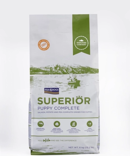 Fish4Dogs superior granule pro štěňata malé plemeno losos s bramborami 6 kg