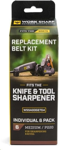 Work Sharp náhradní brusné pásy P220, sada 6 ks
