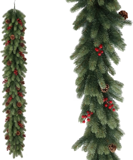 Vánoční girlanda na stromeček 200 cm premium - 1 kus